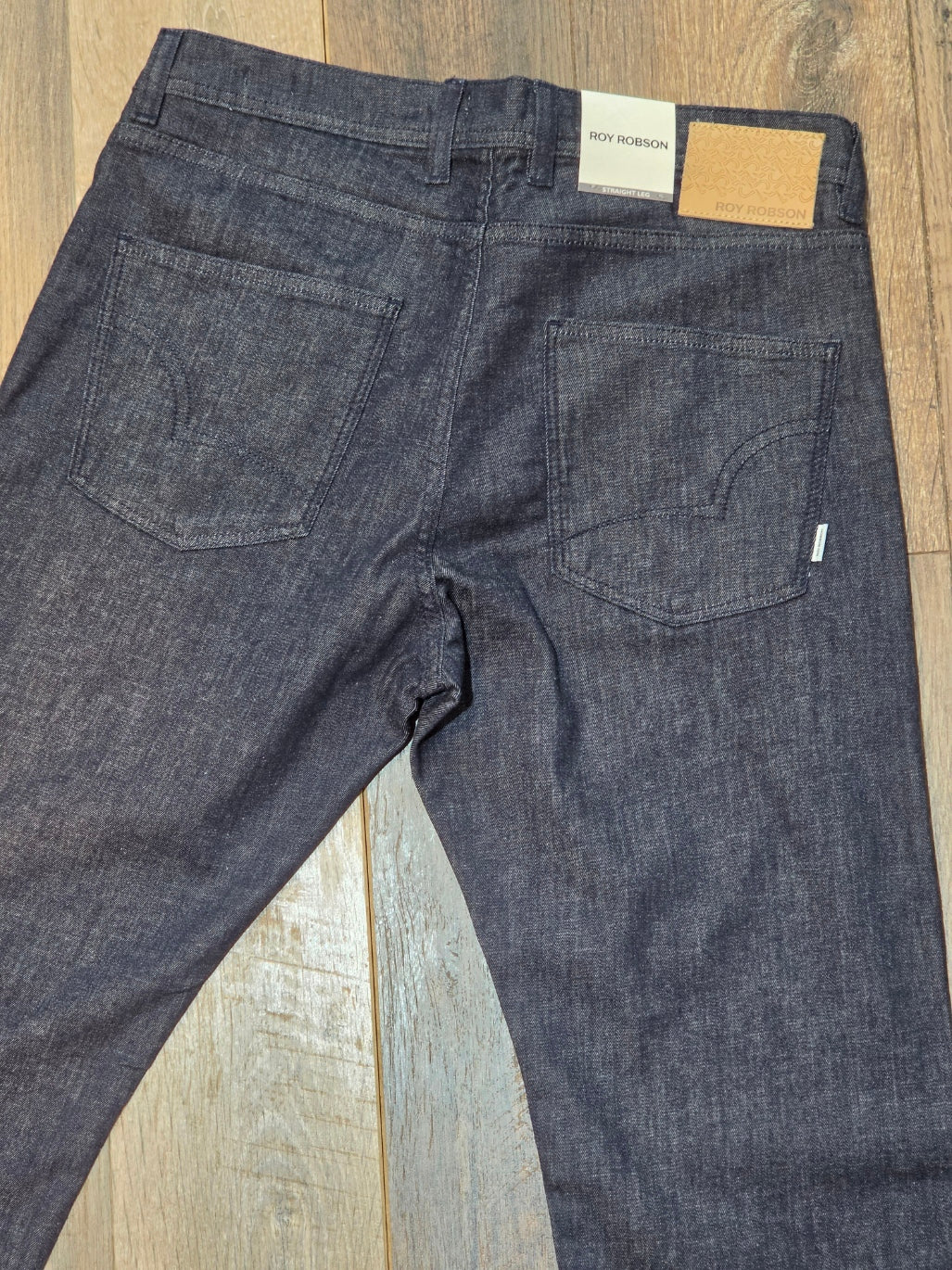 Roy Robson Straight Leg Dark Wash Summer Jeans
