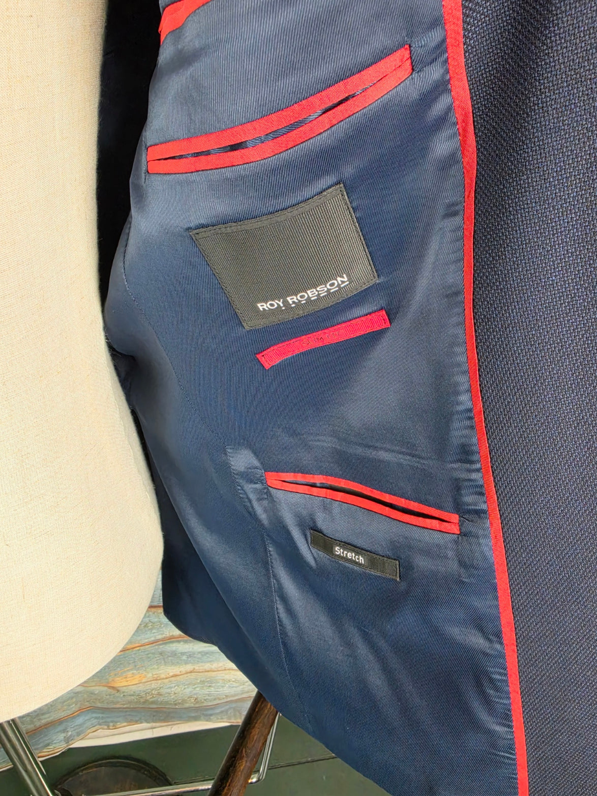 Roy Robson Summer Slim Fit Navy Jacket