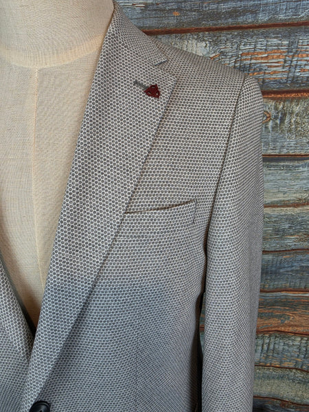 Roy Robson Summer Slim Fit honeycomb jersey Jacket