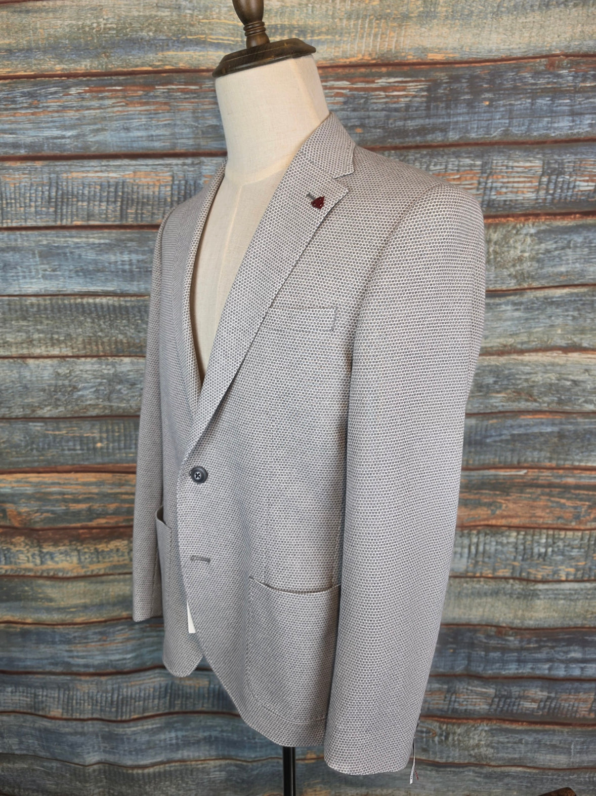 Roy Robson Summer Slim Fit honeycomb jersey Jacket