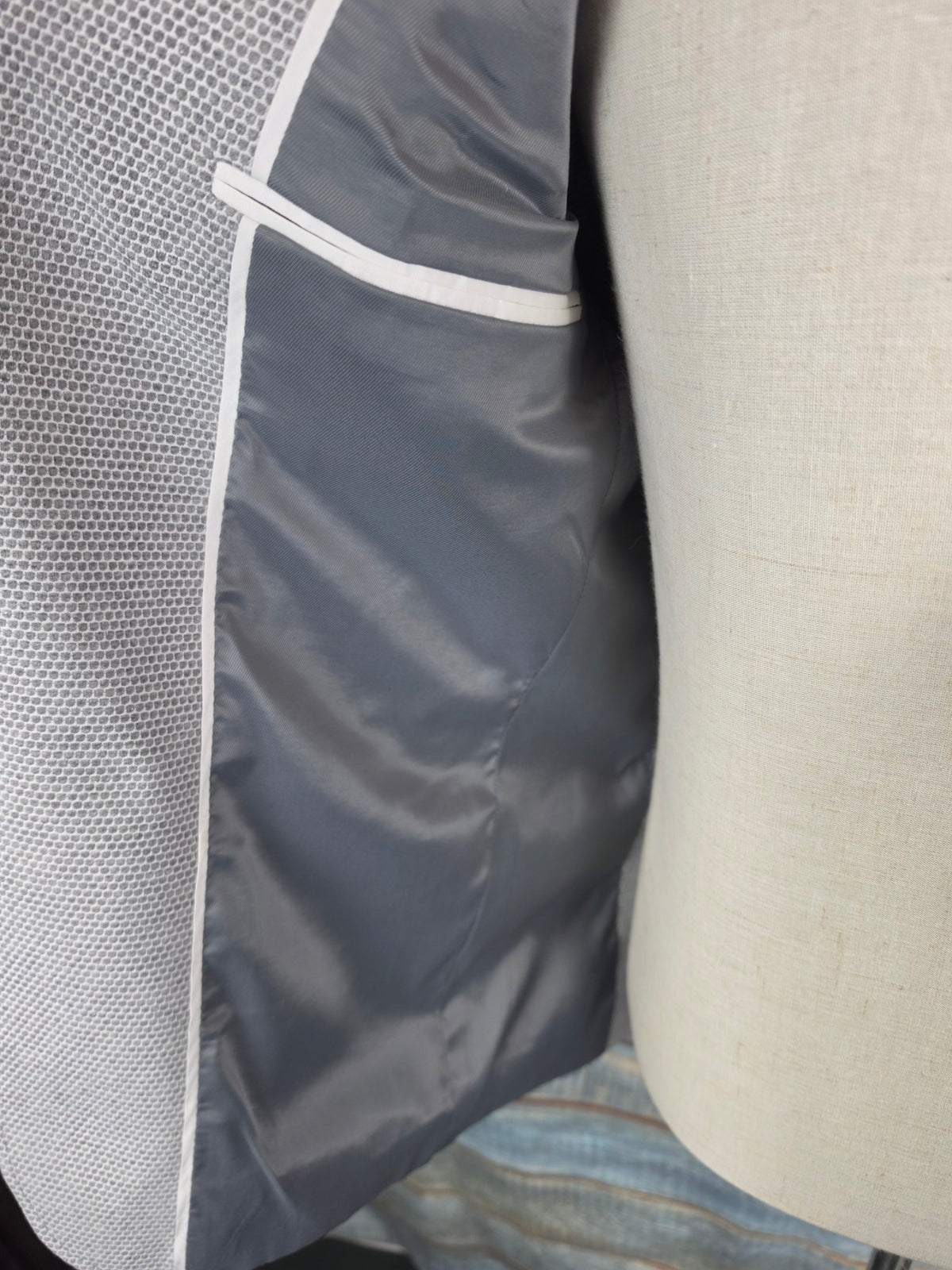 Roy Robson Summer Slim Fit honeycomb jersey Jacket