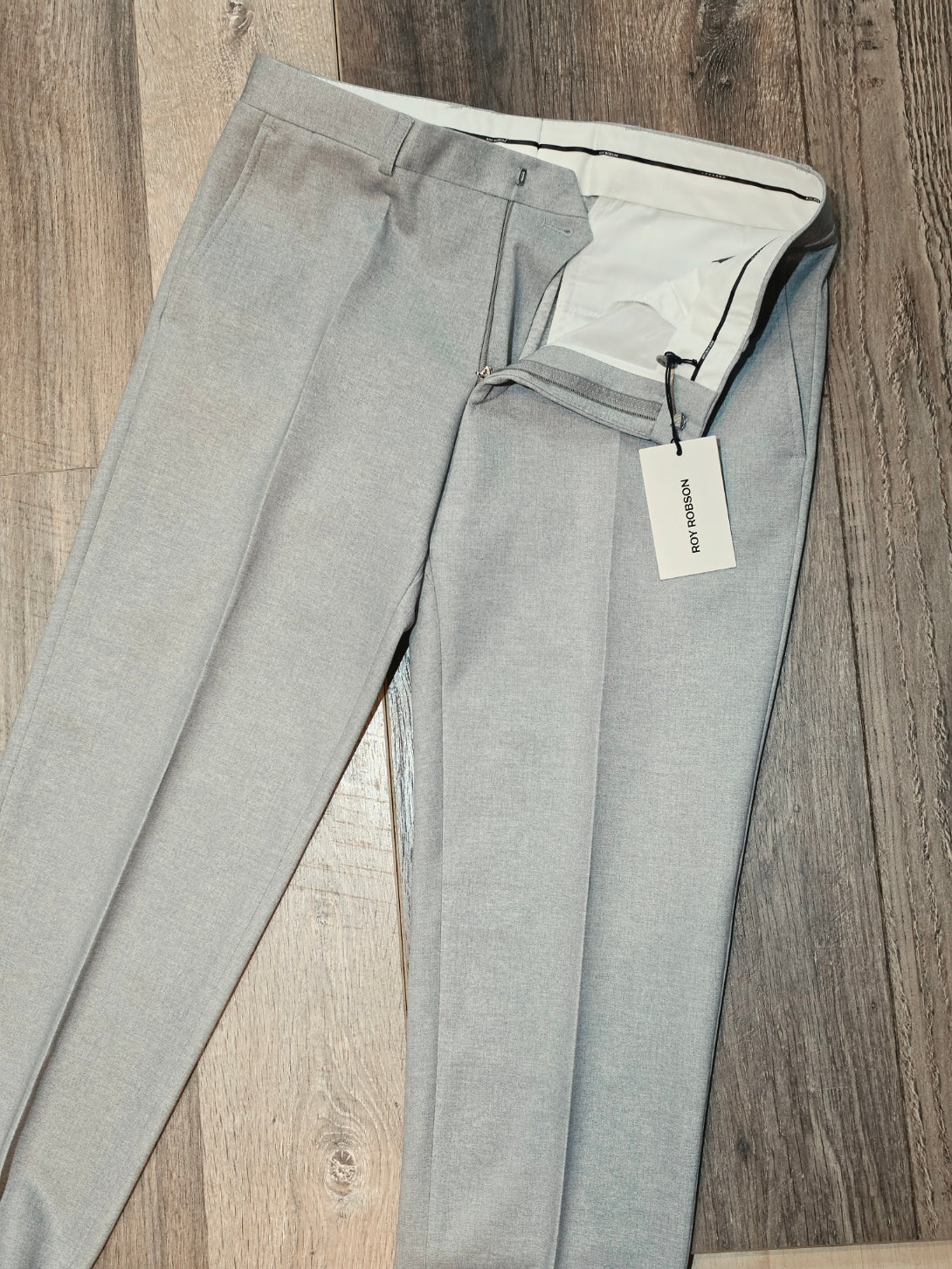 Roy Robson Slim Fit Jersey 2 button Suit - Light Green