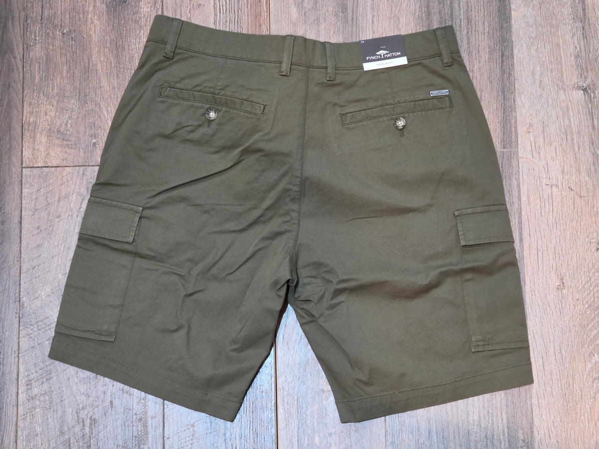 FYNCH-HATTON chino-style combat Shorts