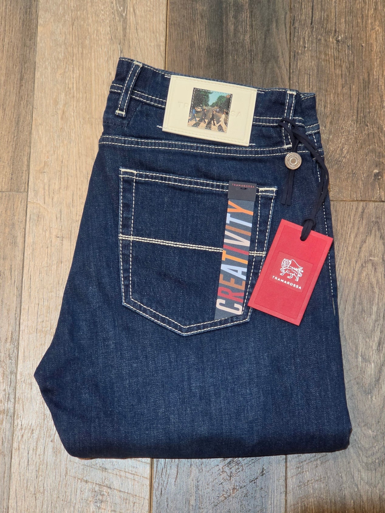 TRAMAROSSA MICHELANGELO Regular Fit Creativity - Beatles Denim