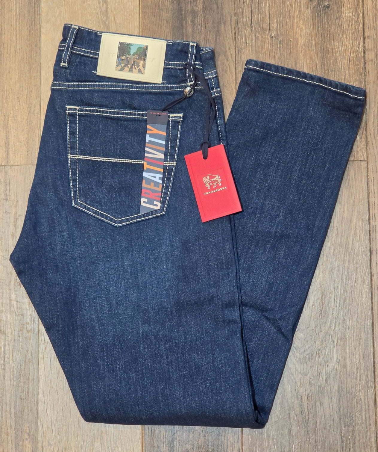 TRAMAROSSA MICHELANGELO Regular Fit Creativity - Beatles Denim