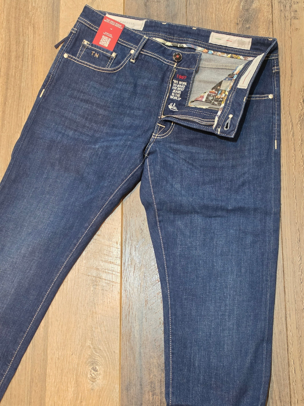 TRAMAROSSA MICHELANGELO Regular Fit Creativity - Beatles Denim