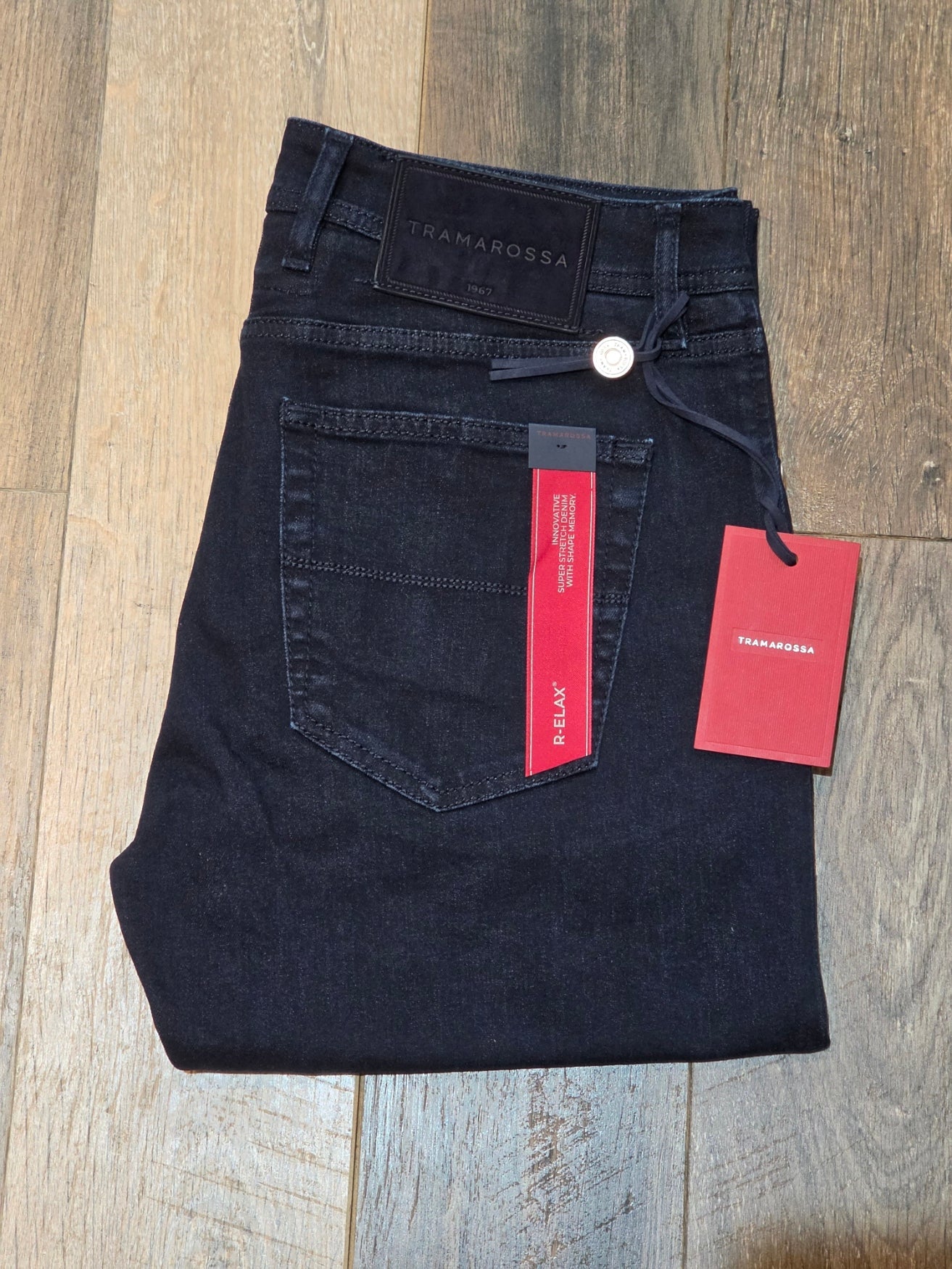 TRAMAROSSA MICHELANGELO Regular Fit GABARDINE RELAX BLUE