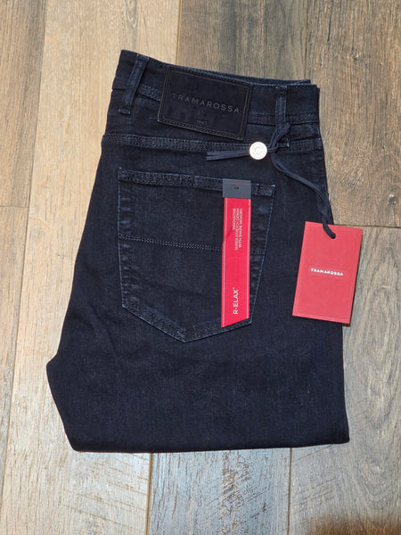 TRAMAROSSA MICHELANGELO Regular Fit GABARDINE RELAX BLUE