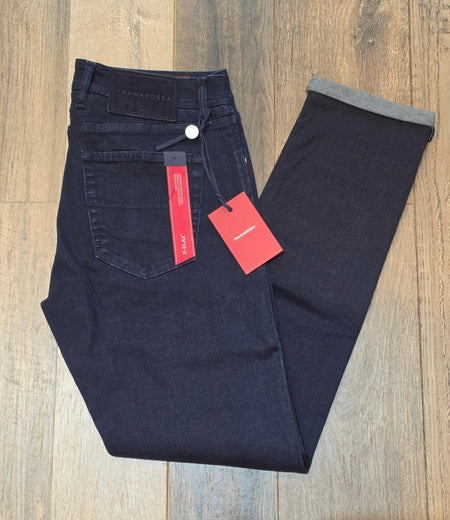 TRAMAROSSA MICHELANGELO Regular Fit GABARDINE RELAX BLUE