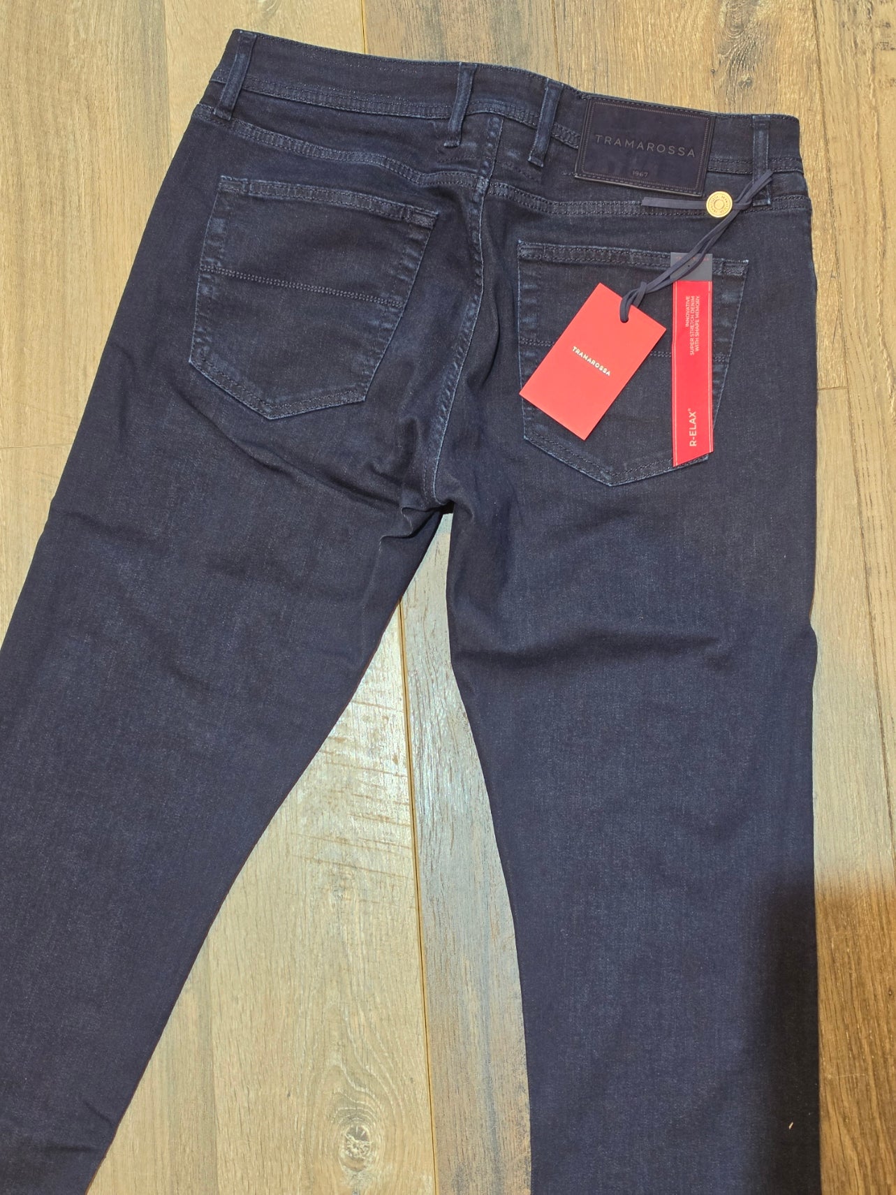 TRAMAROSSA MICHELANGELO Regular Fit GABARDINE RELAX BLUE