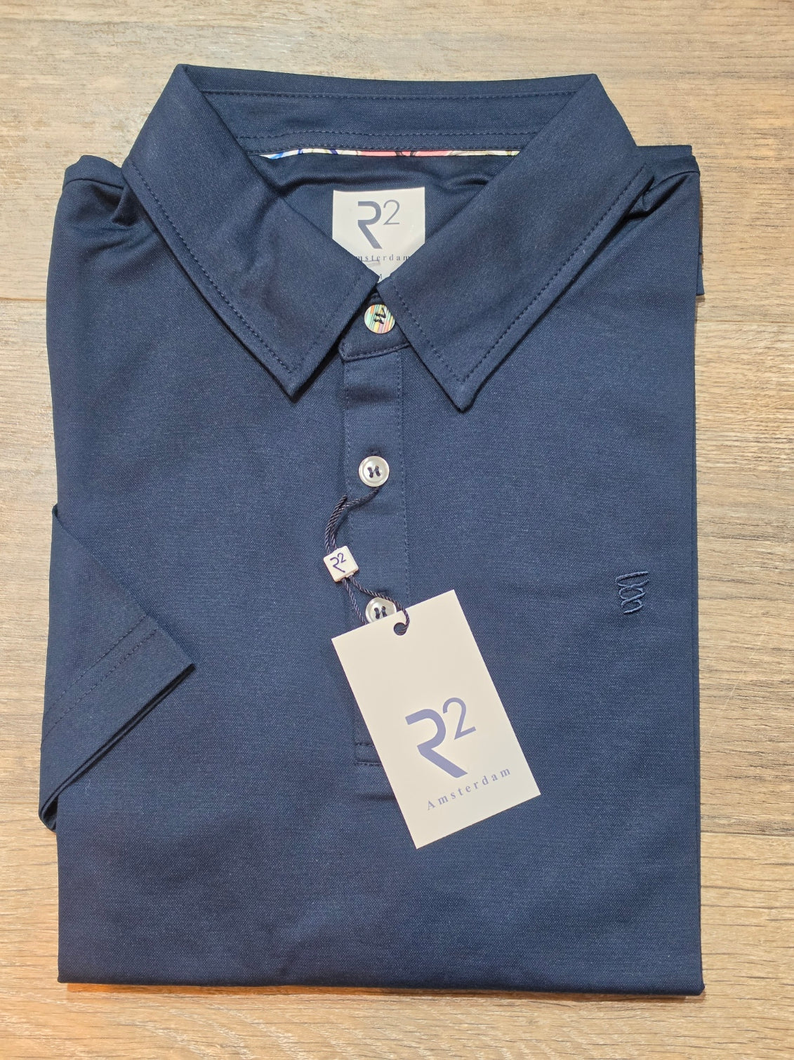 R2 - Amsterdam Short Sleeve lightweight Travel polo