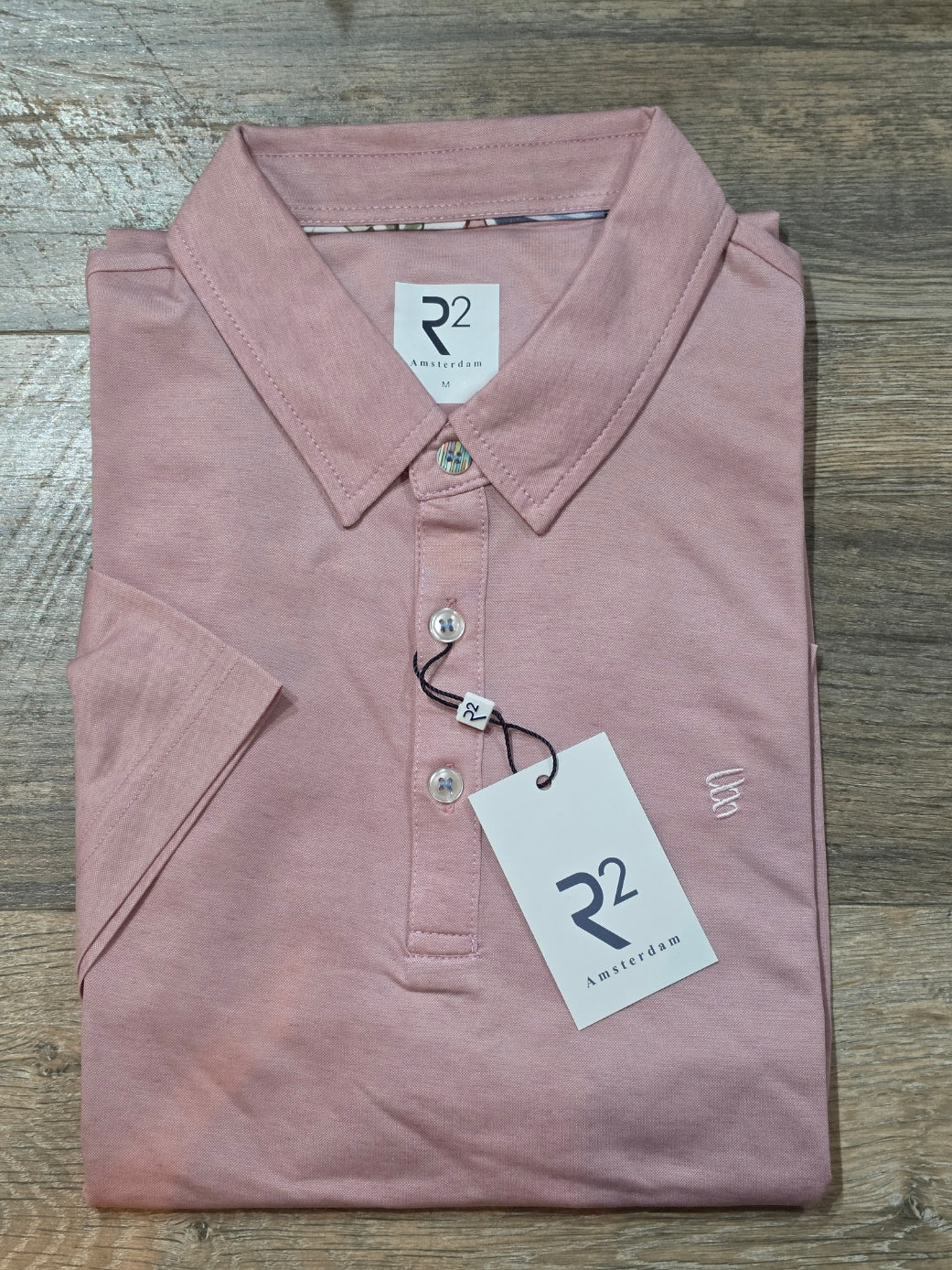R2 - Amsterdam Short Sleeve lightweight Travel polo