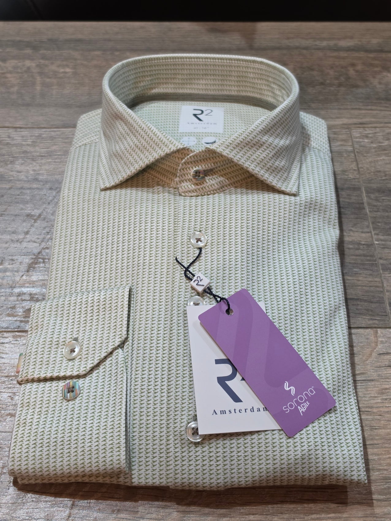 R2 - Amsterdam Summer Stretch Jersey Travel shirt