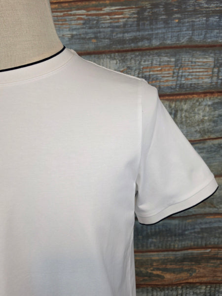 IMPULSO white T-Shirt with Embroidered Lemon