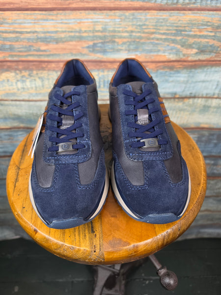 Bugatti Winter Navy Leather / Suede Sneaker