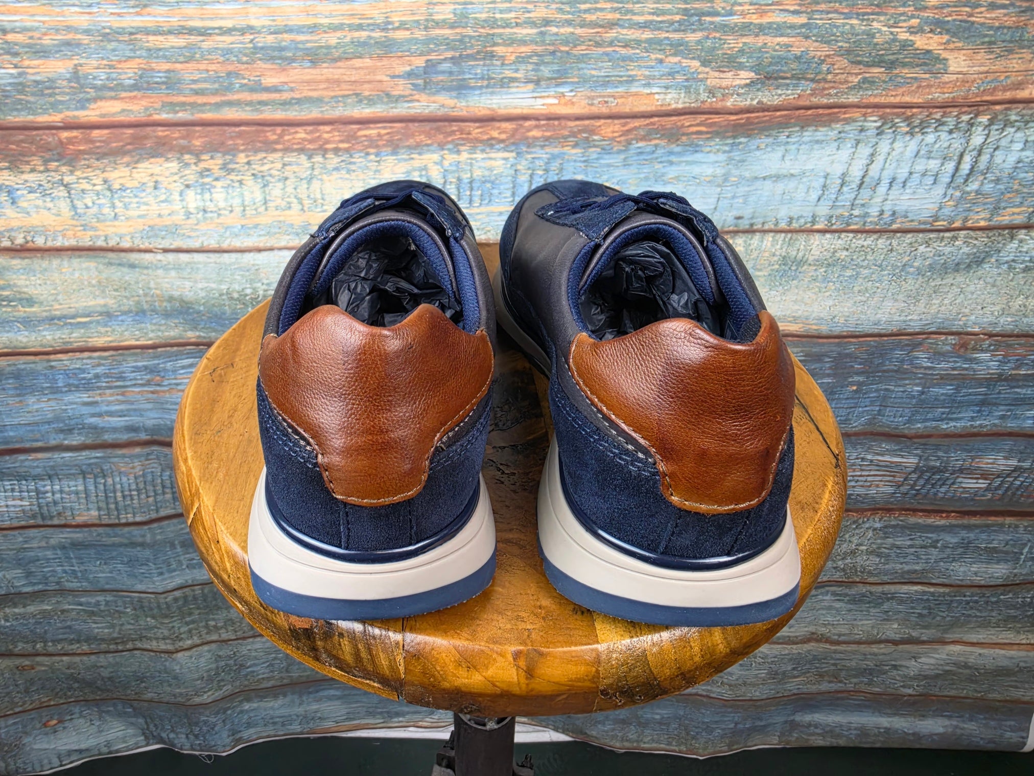 Bugatti Winter Navy Leather / Suede Sneaker