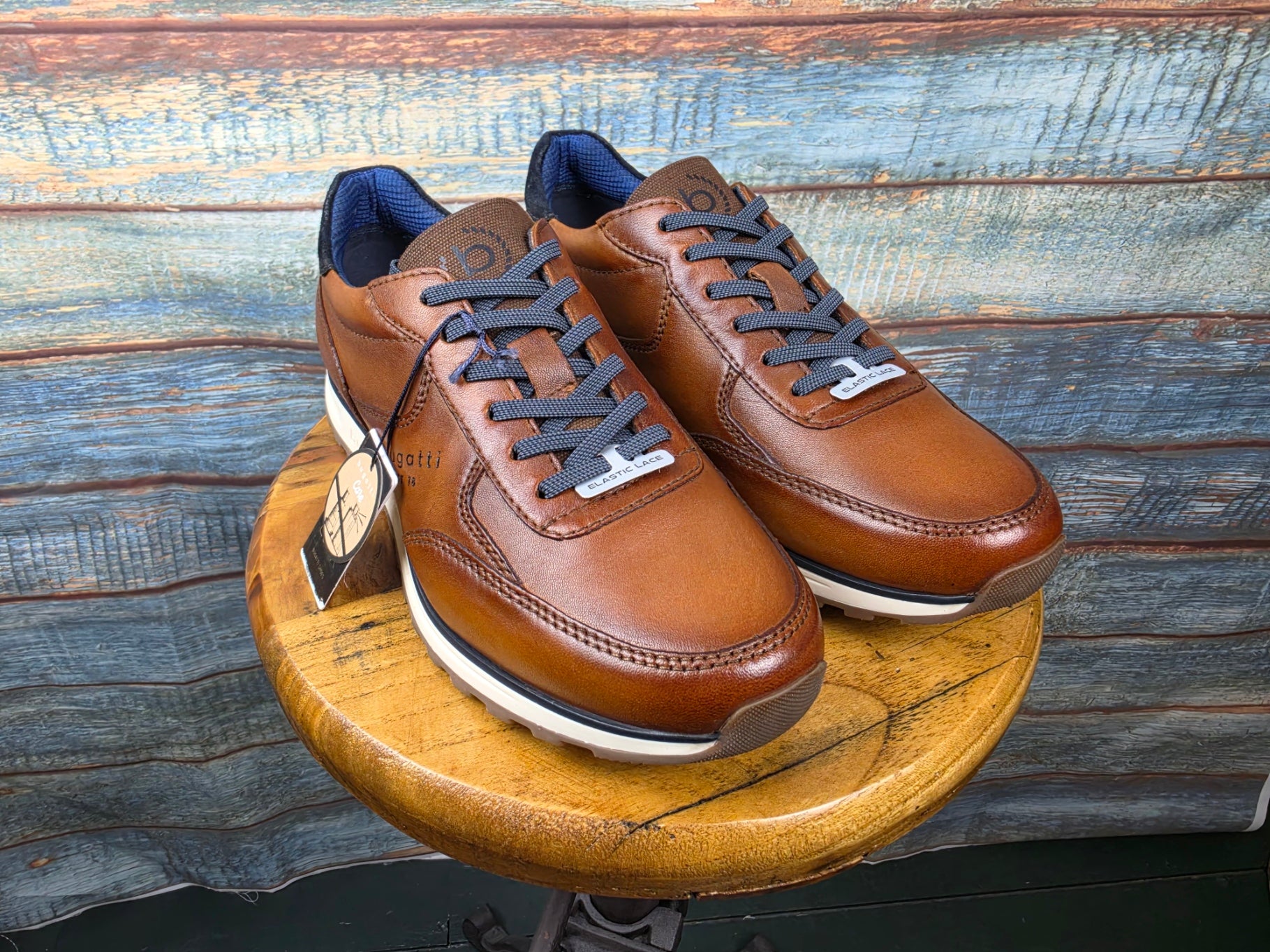 Bugatti Winter Leather Sneaker Cognac
