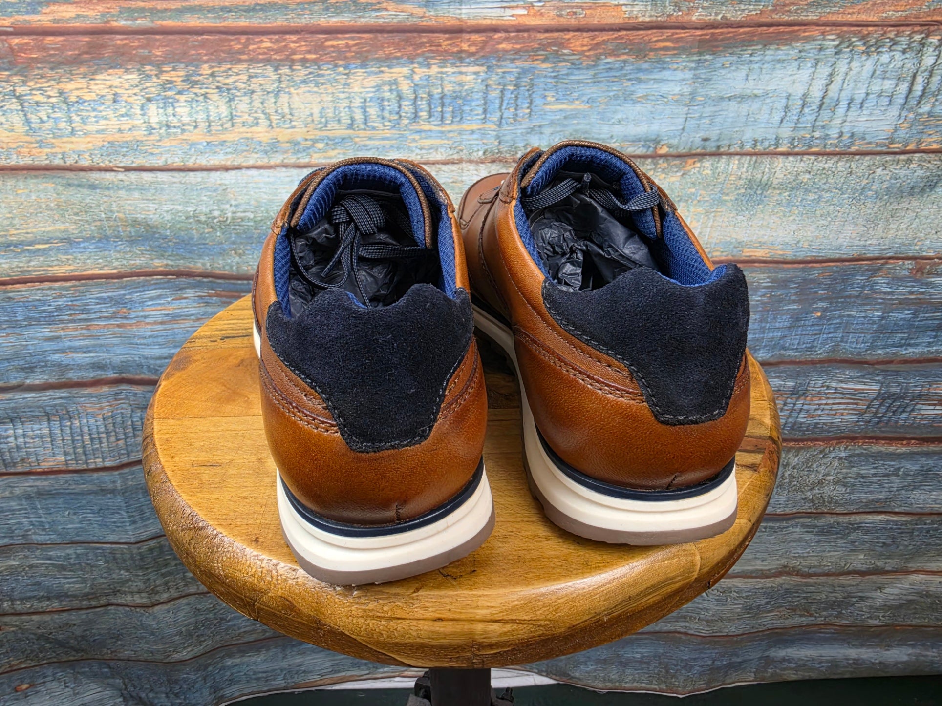 Bugatti Winter Leather Sneaker Cognac