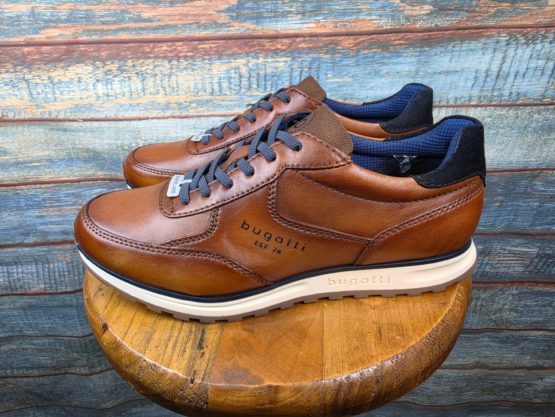 Bugatti Winter Leather Sneaker Cognac