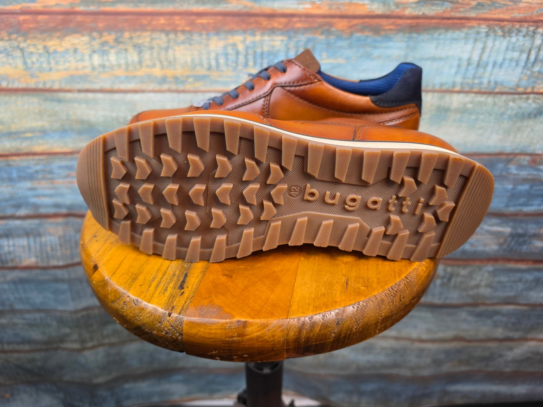 Bugatti Winter Leather Sneaker Cognac