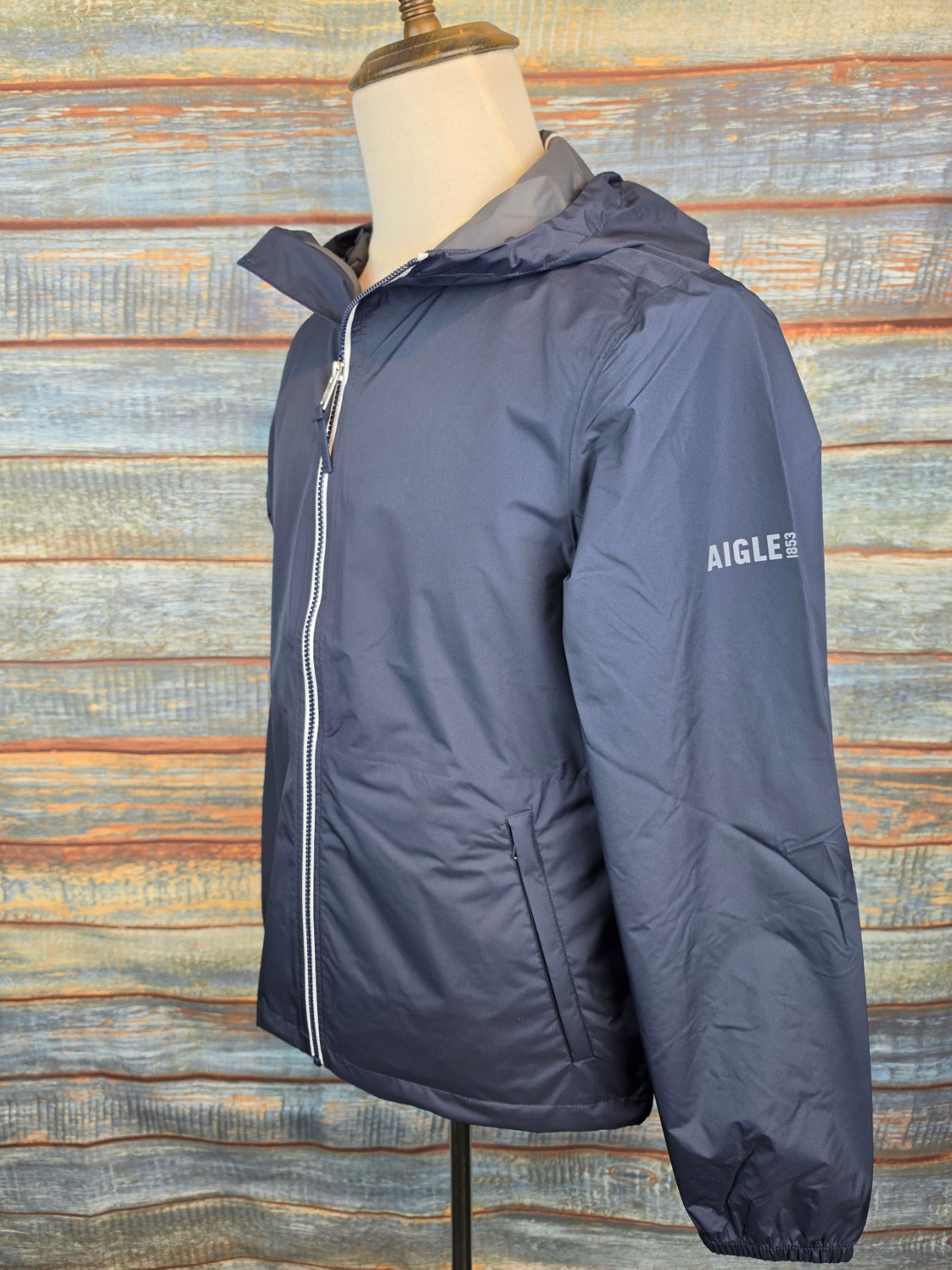 AIGLE Rain Pack lightweight Packable waterproof jacket