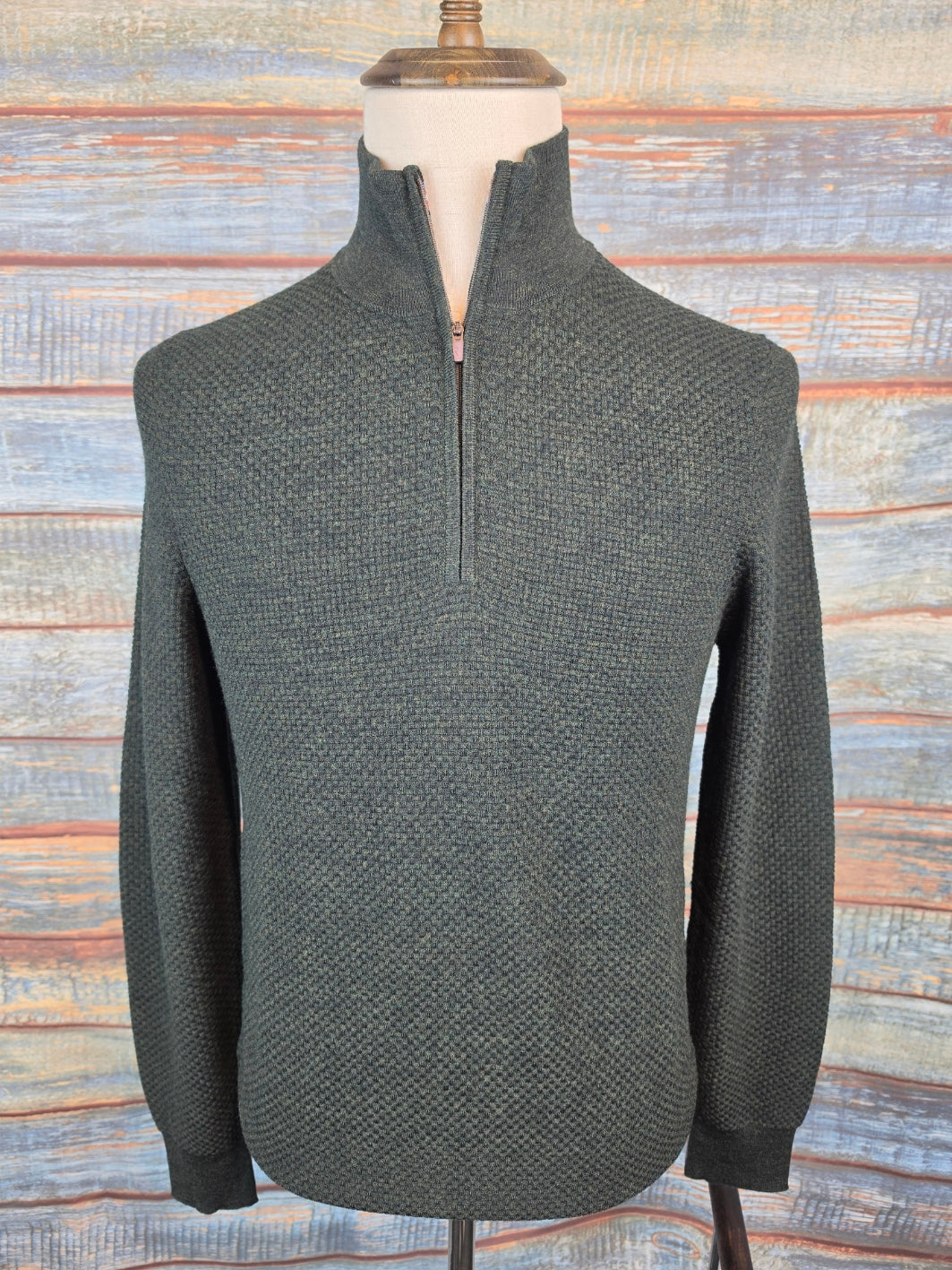 R2 - Amsterdam Merino wool half-zip Jumper