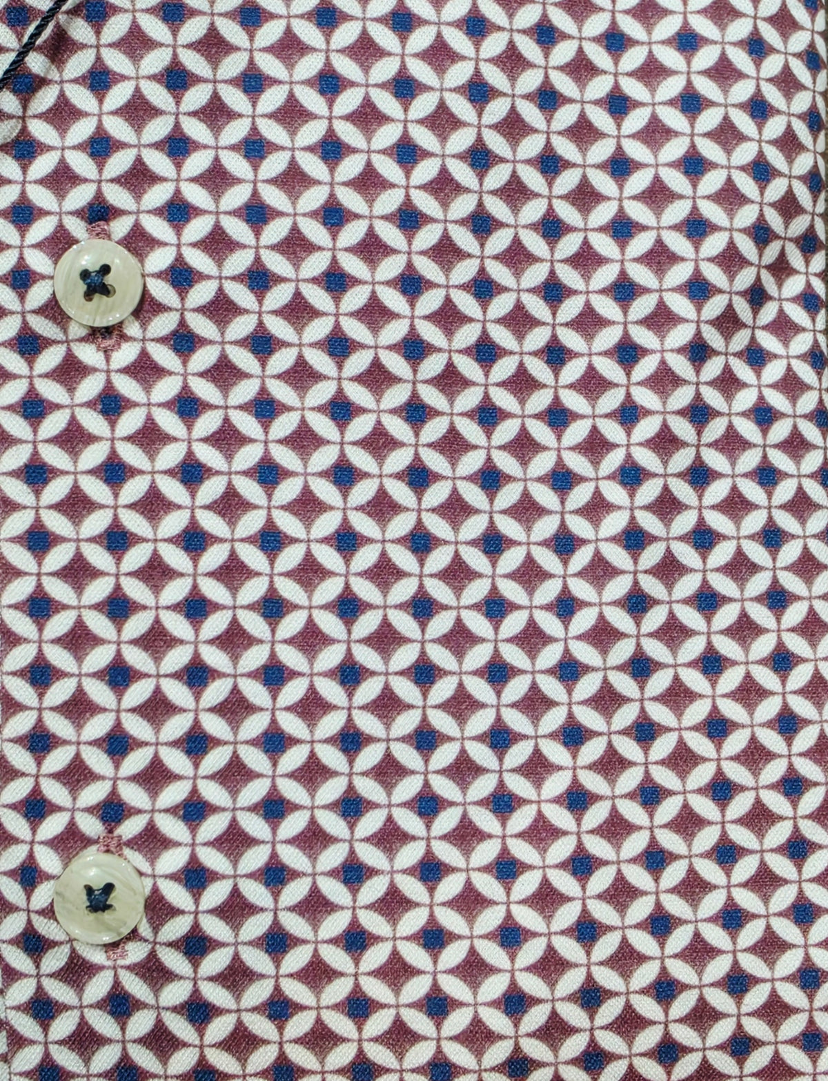 R2 - Amsterdam Geometric printed Travel shirt