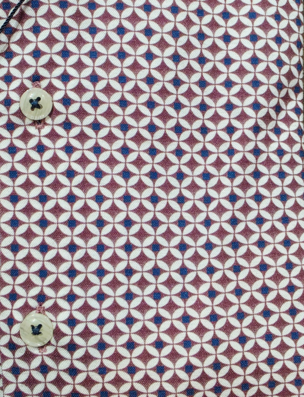 R2 - Amsterdam Geometric printed Travel shirt