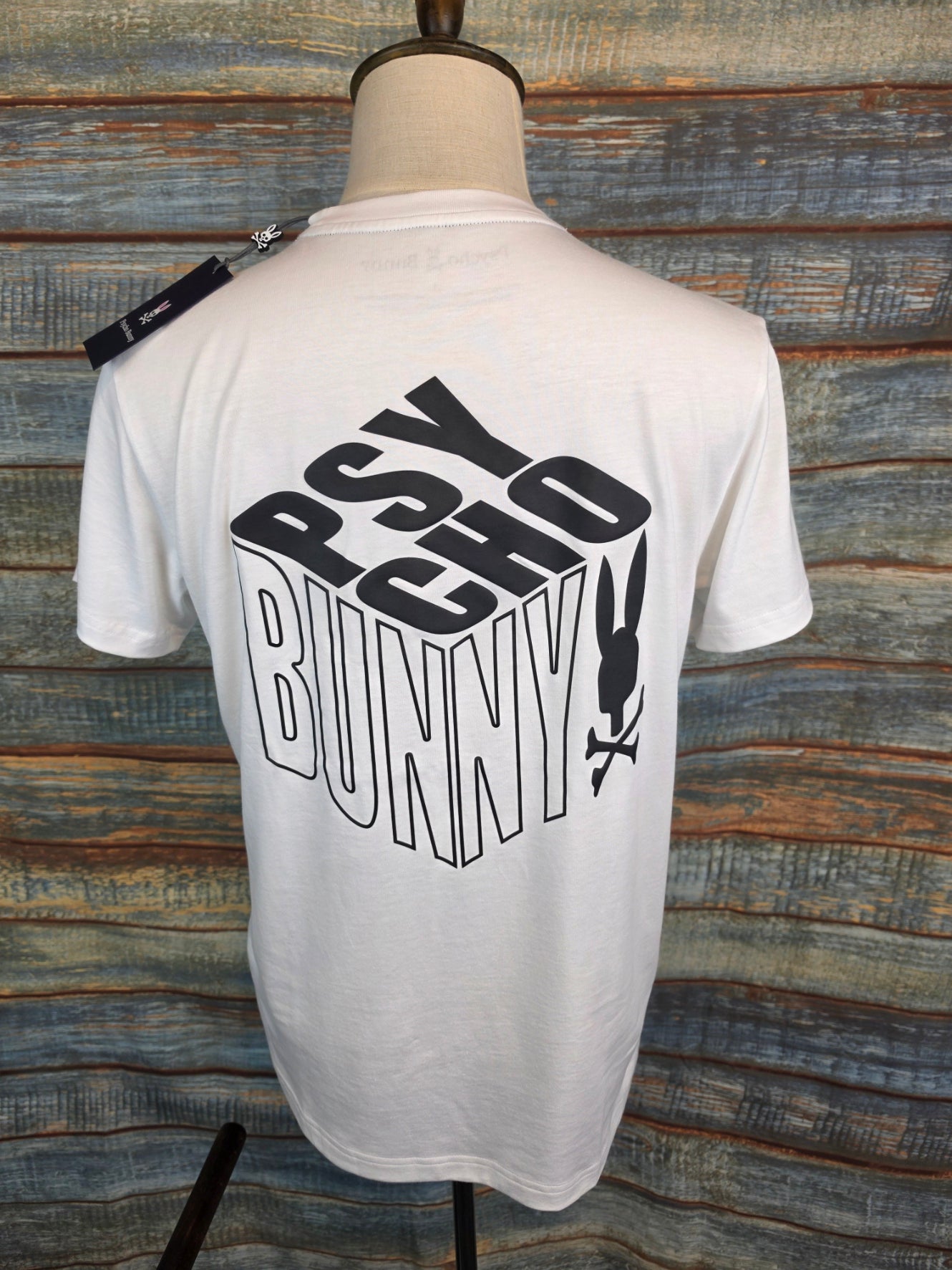 Psycho Bunny Conan Pima Back Graphic Tee