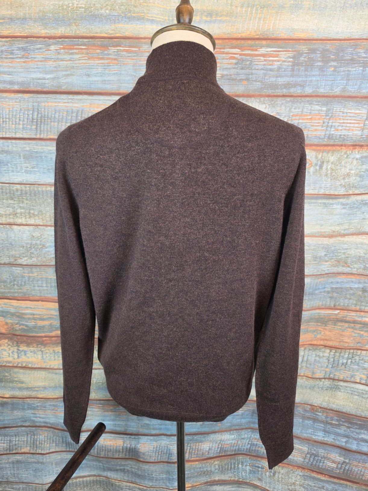 FYNCH-HATTON 1/4 Zip Lambswool and Cashmere Jumpers