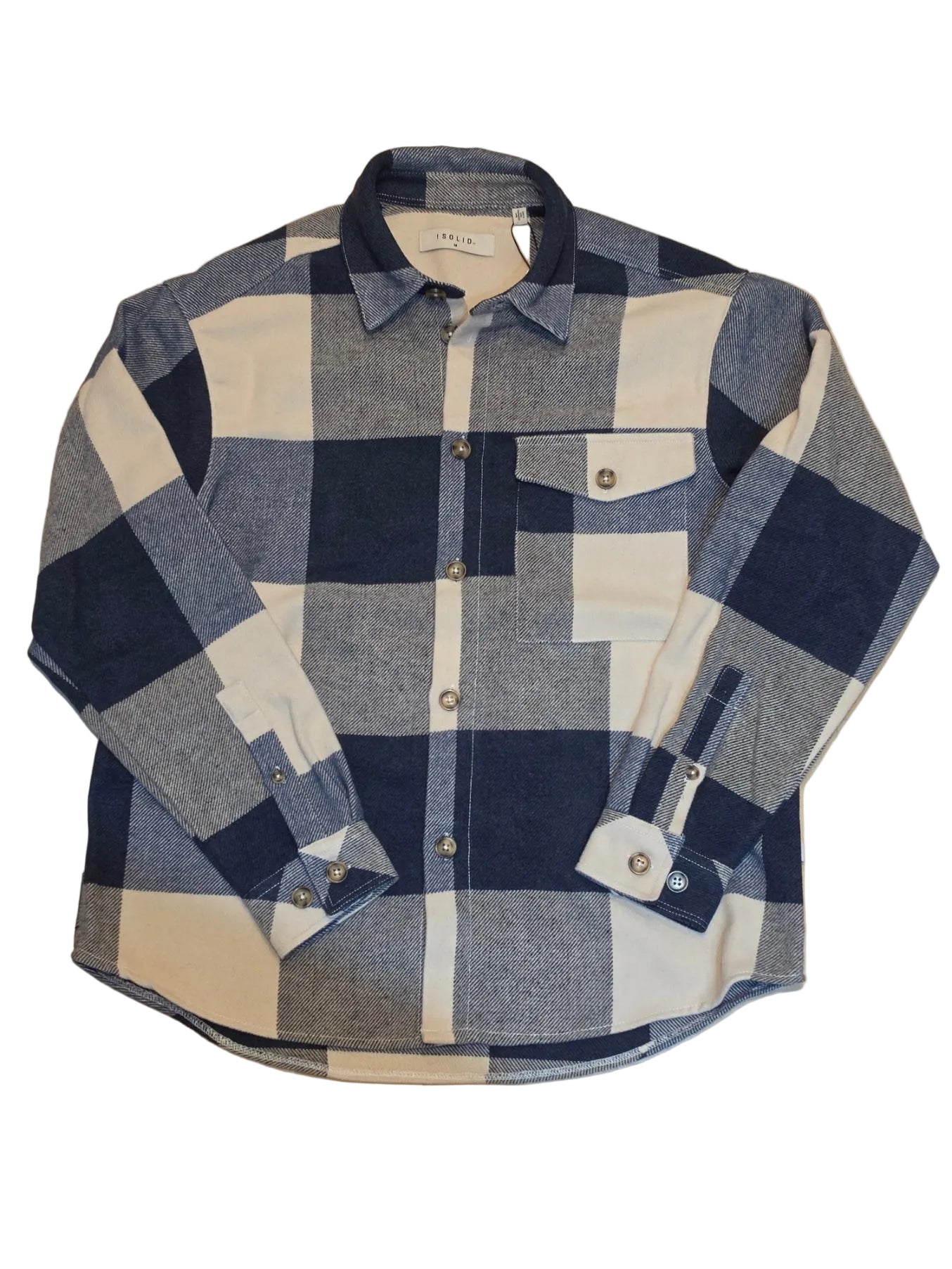 !SOLID SDmanheim Check Overshirts