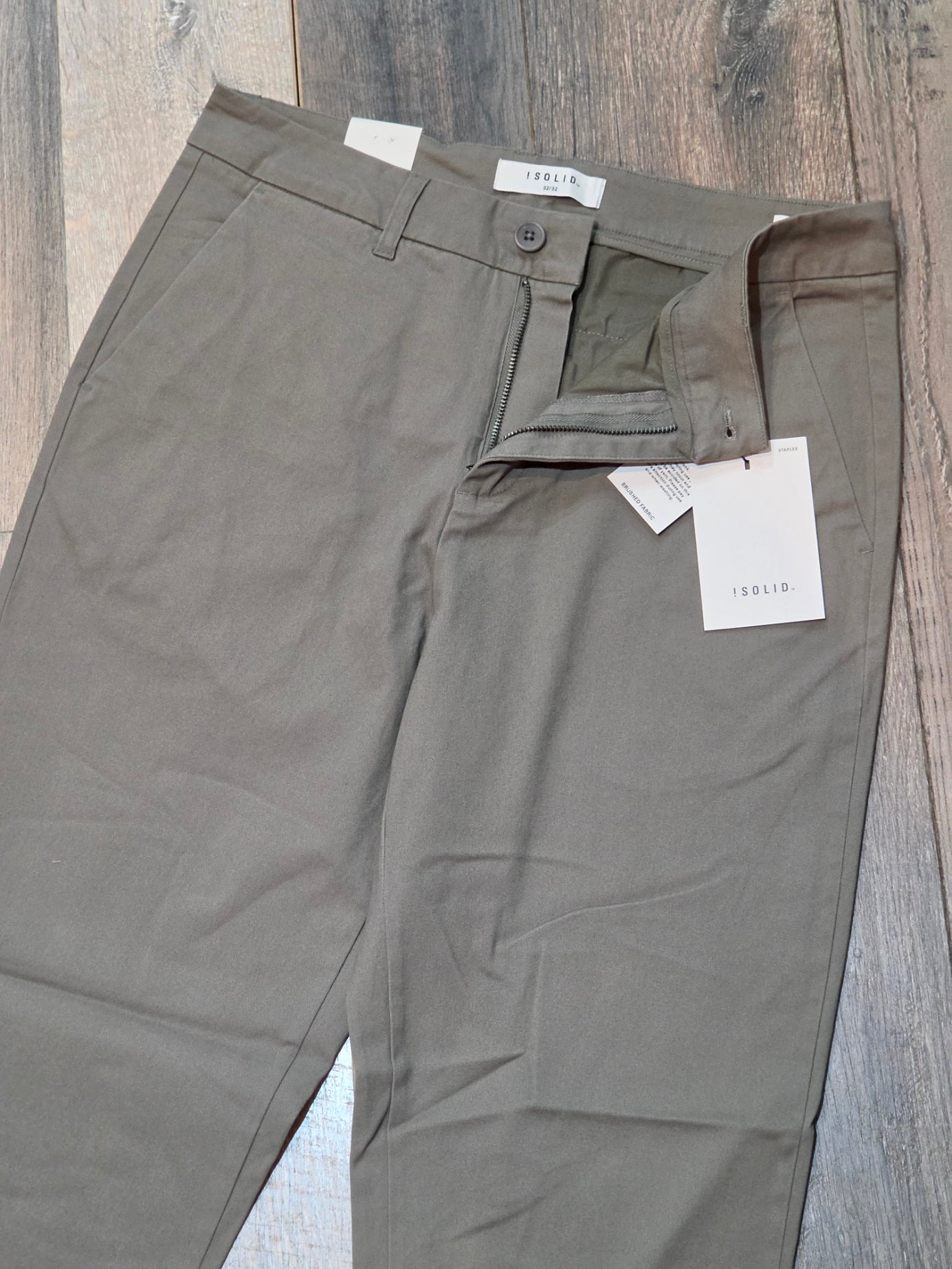 !SOLID SDTATE LIAM Regular Fit Chino