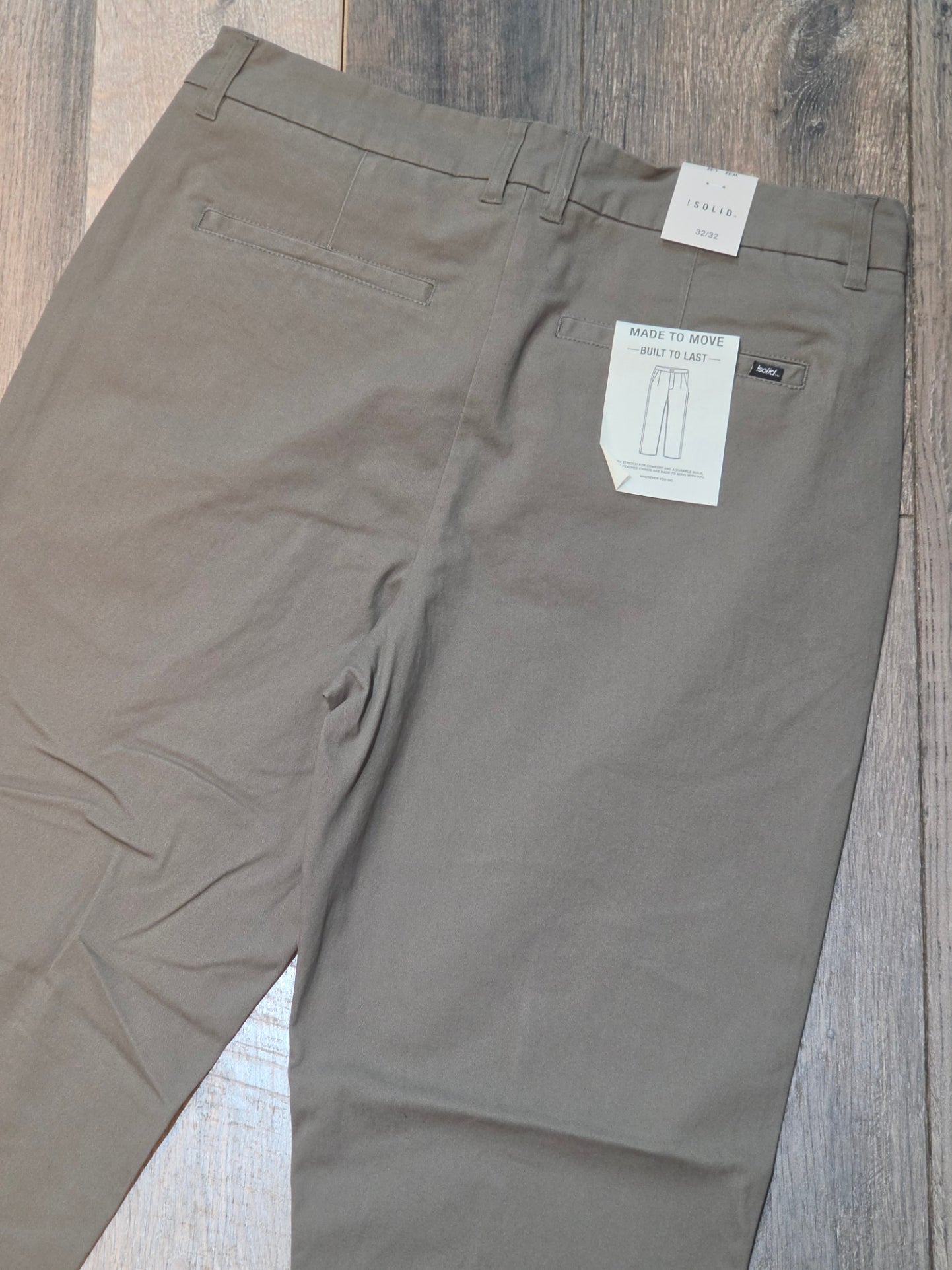 !SOLID SDTATE LIAM Regular Fit Chino
