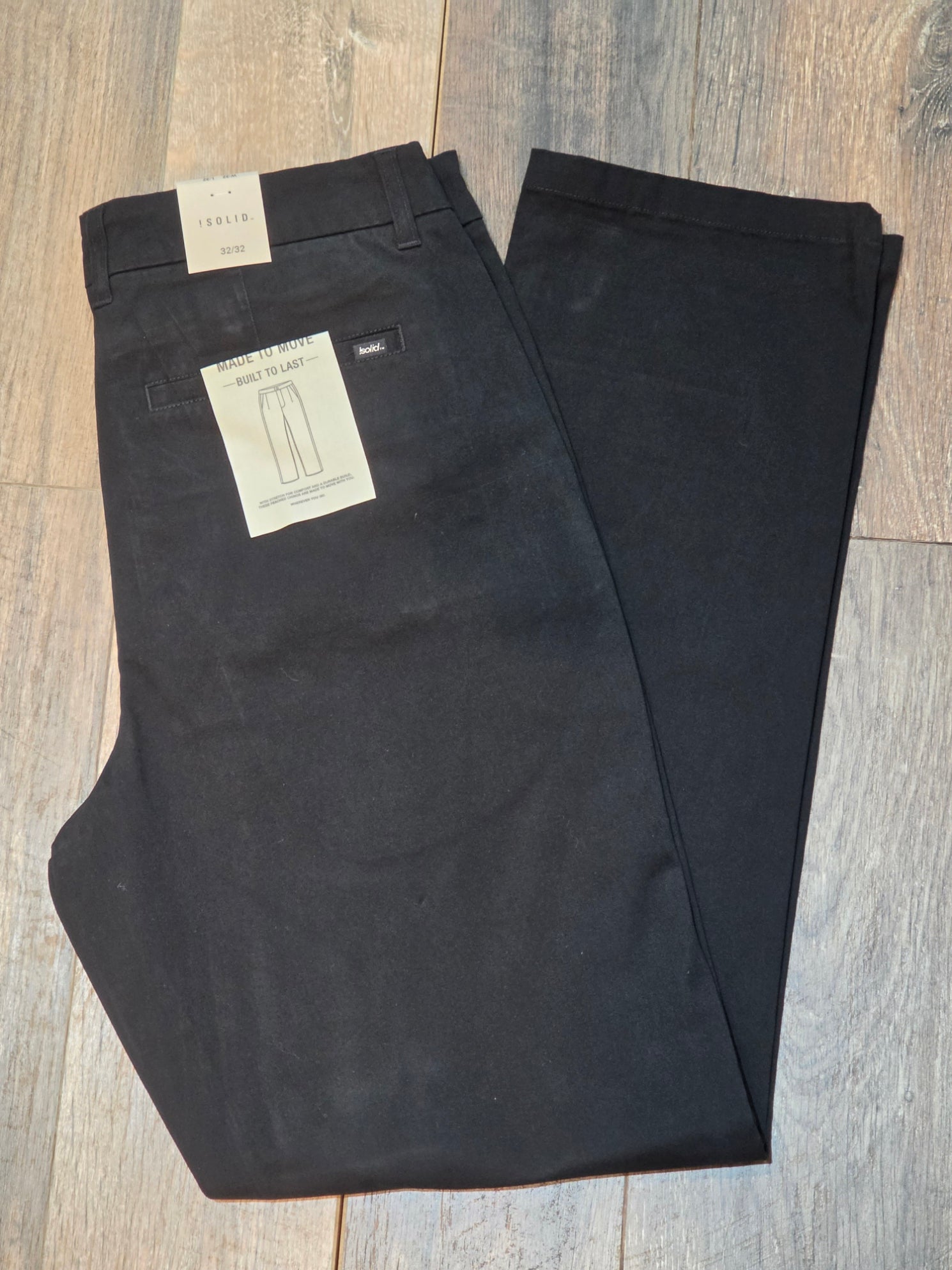 !SOLID SDTATE LIAM Regular Fit Chino