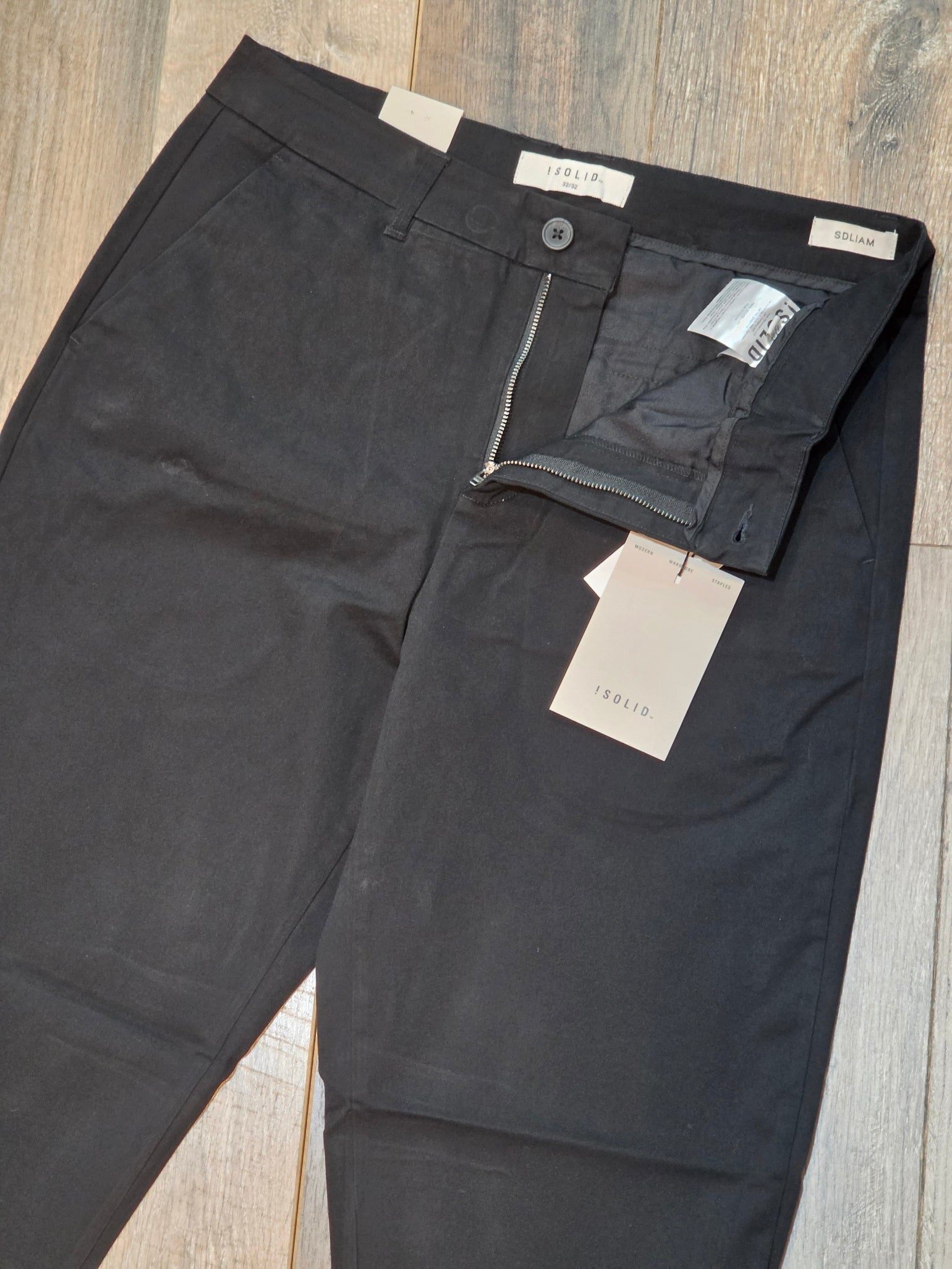 !SOLID SDTATE LIAM Regular Fit Chino