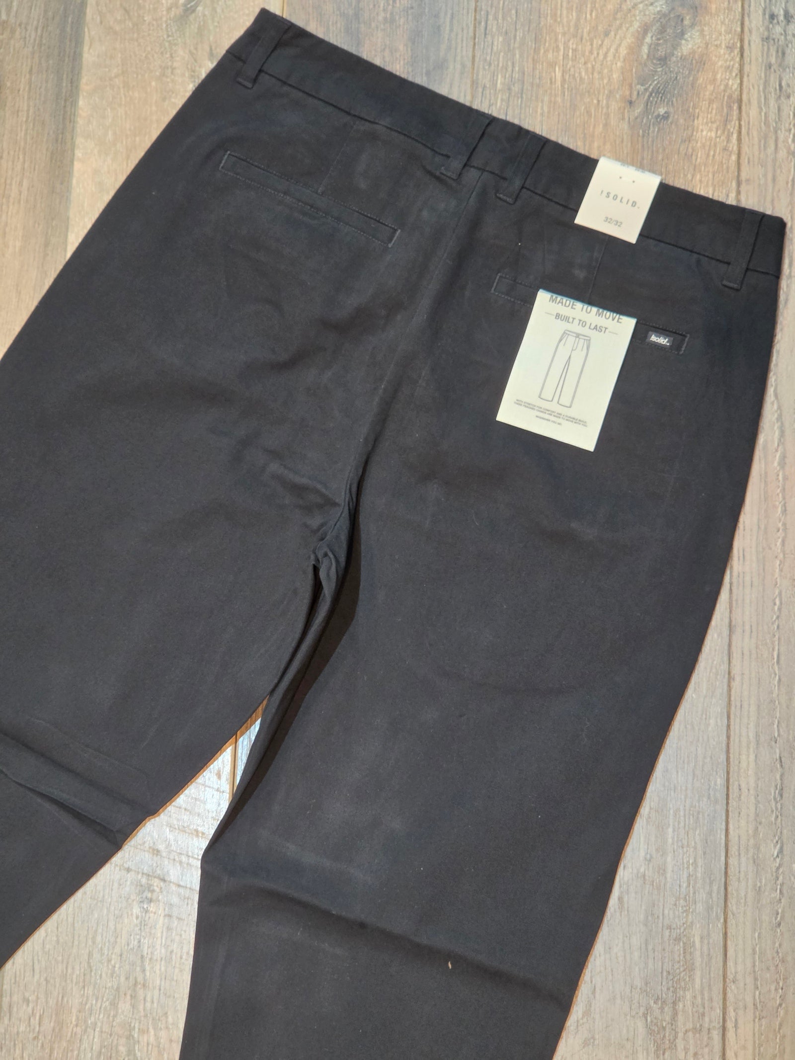 !SOLID SDTATE LIAM Regular Fit Chino