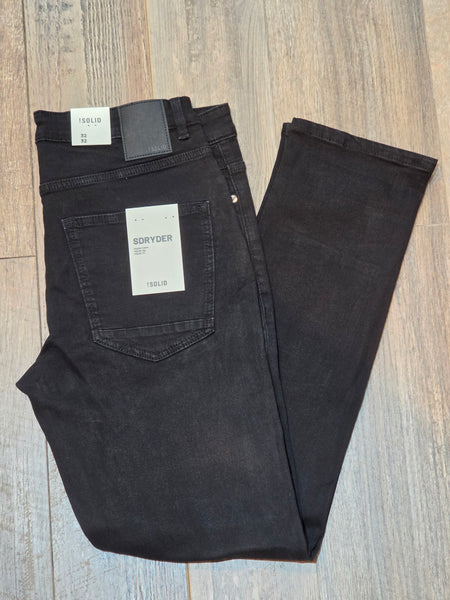 !SOLID SDRYDER Regular Fit Jeans - Black