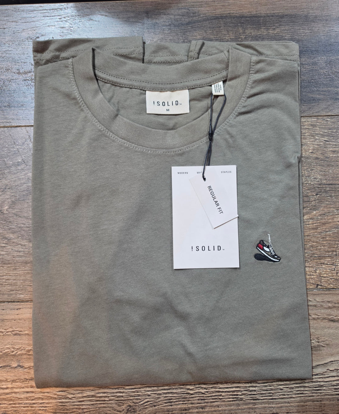 !SOLID SDWillard embroidered logo Tee