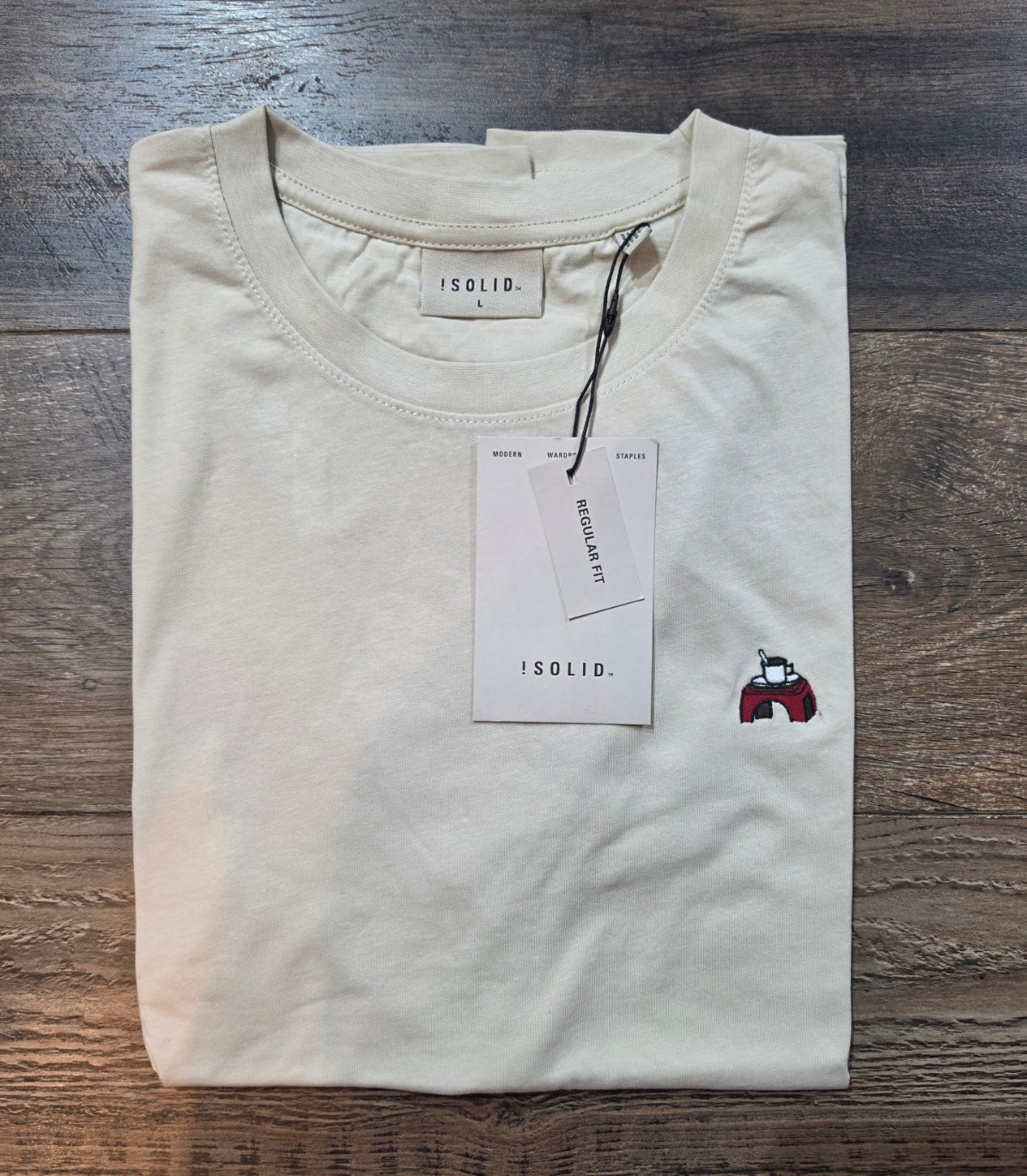 !SOLID SDWillard embroidered logo Tee
