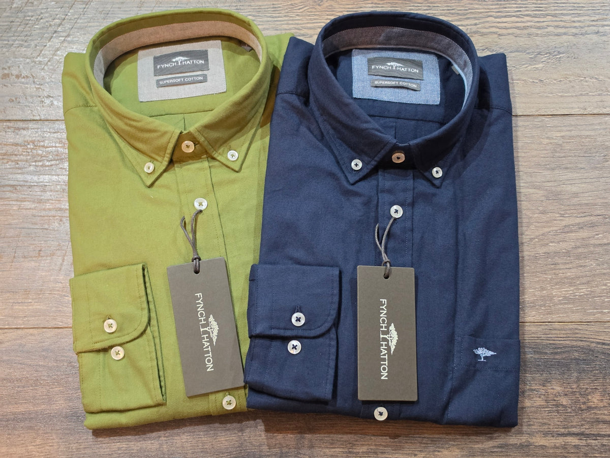 FYNCH-HATTON Premium Flannel BD Shirt