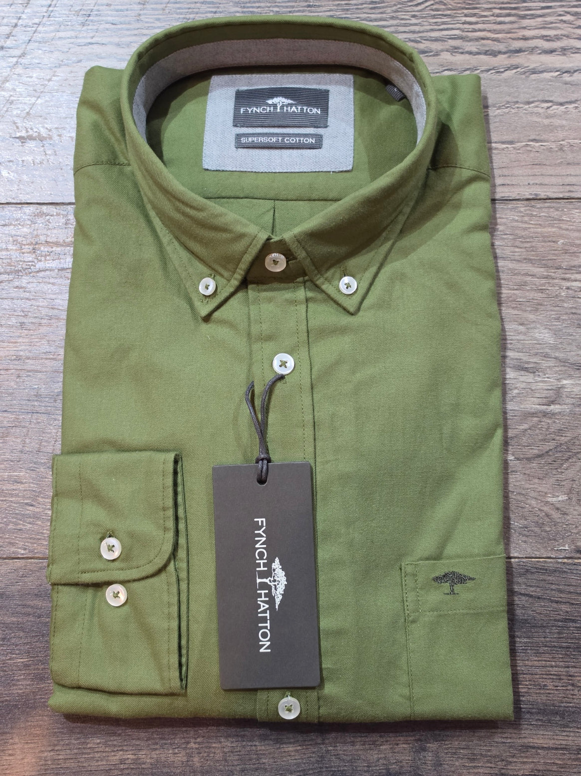 FYNCH-HATTON Premium Flannel BD Shirt