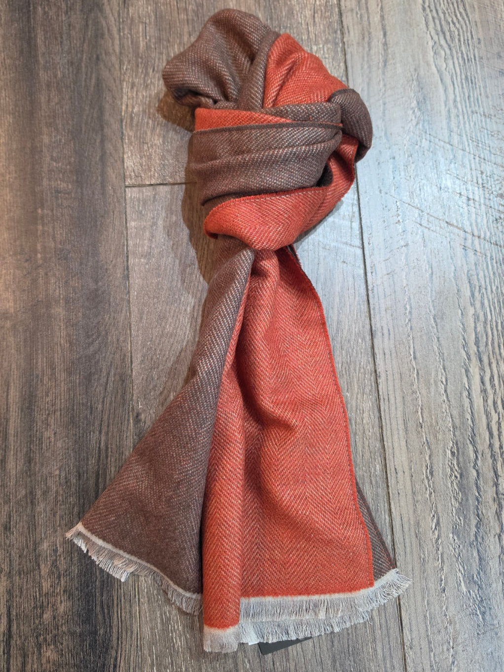 FYNCH-HATTON Reversible Wool Blend Scarves