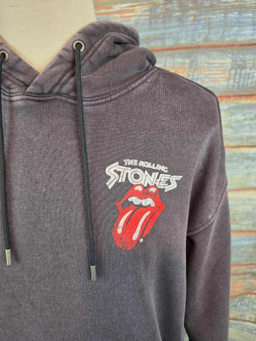 Guess Jeans Printed hoodie GJ x Rolling Stones