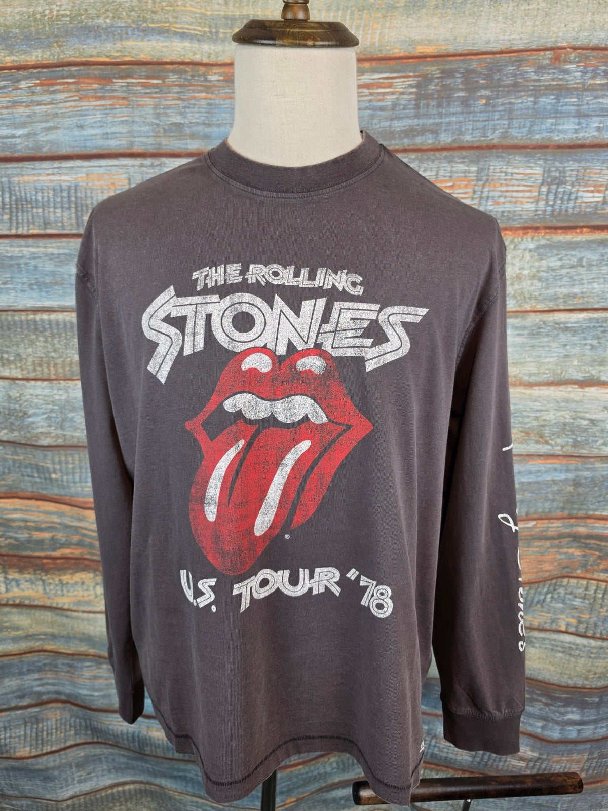 Guess Jeans Printed long-sleeve GJ x Rolling Stones