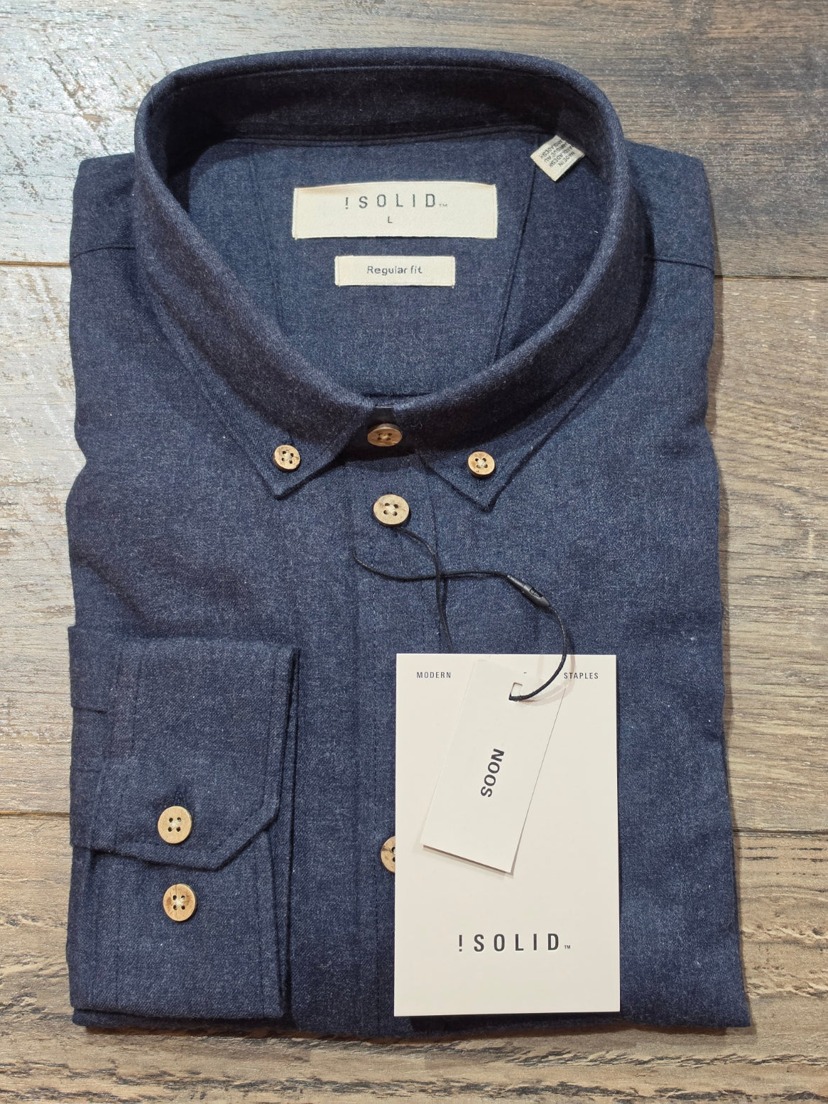 !SOLID SDPETE Brushed Cotton Shirts