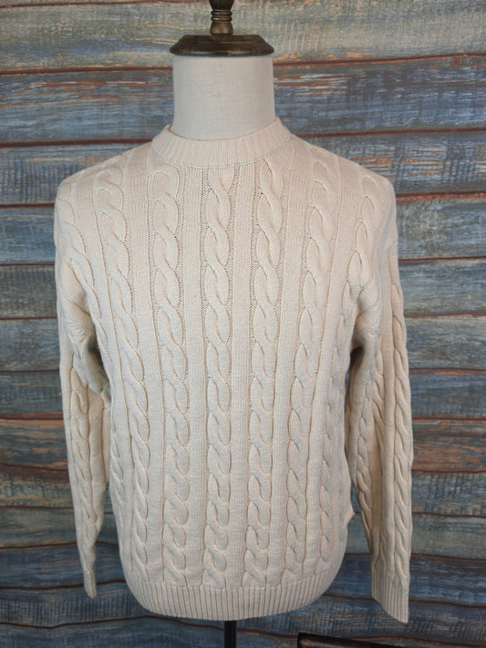!SOLID SDMALCOLM Cotton Cable Knit Jumper