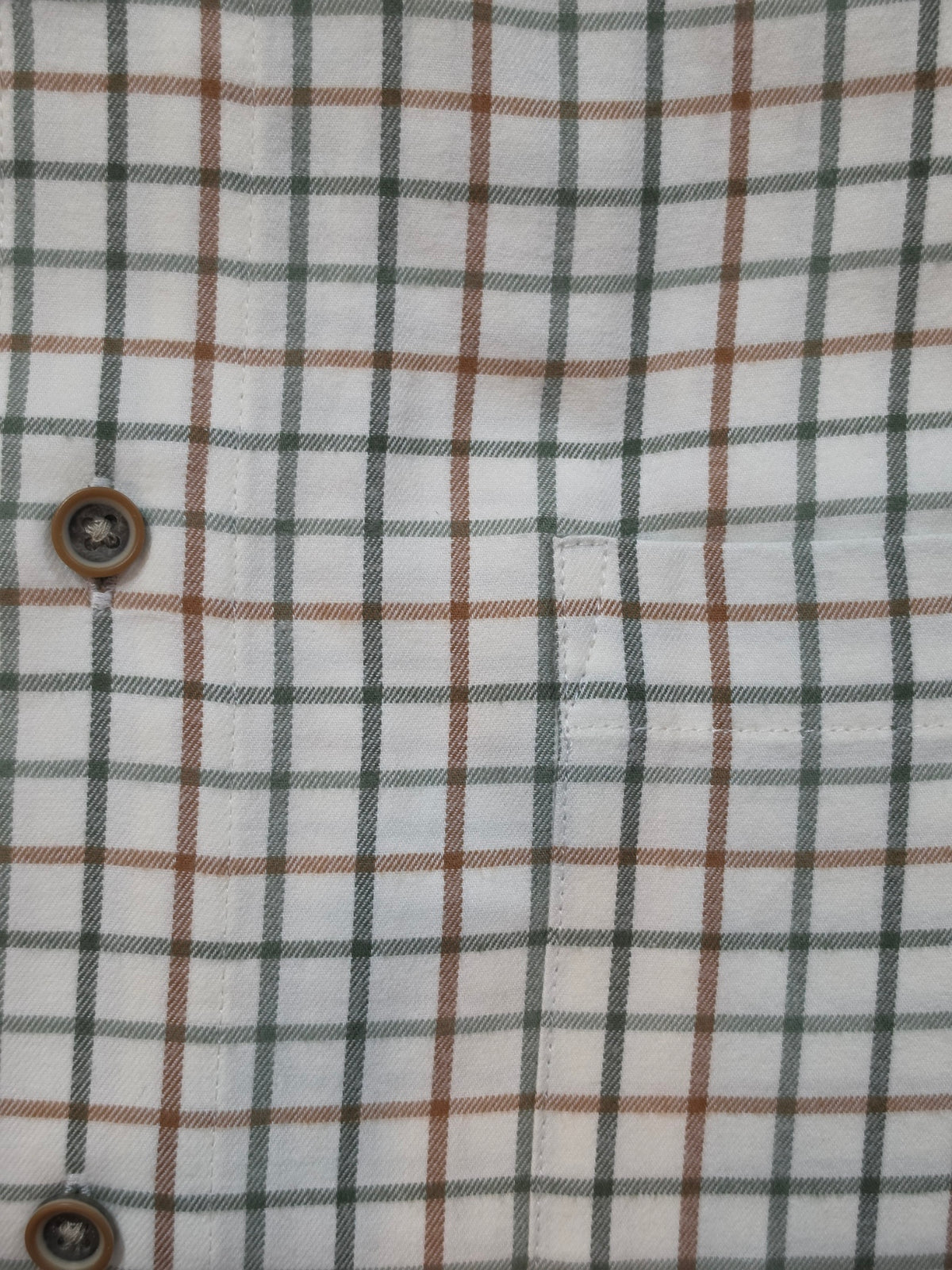 Double Two Tattersall Check Long Sleeve Shirts