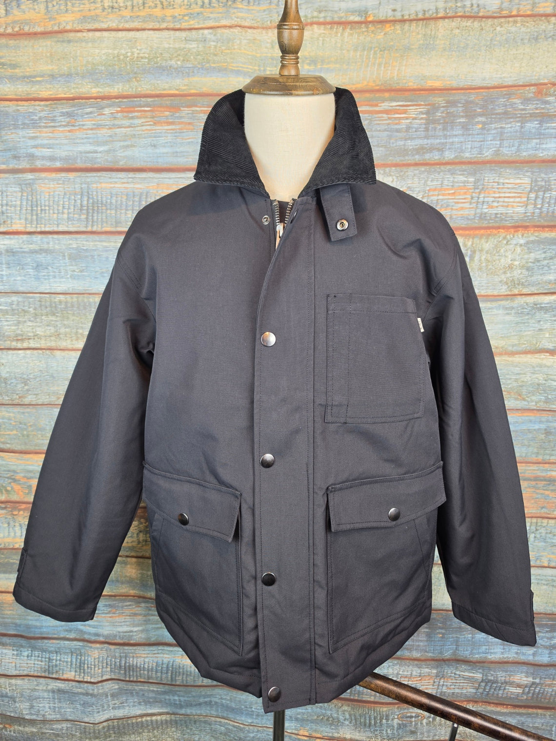 !SOLID SDVito Straight-Fit Jacket with Cord Collar