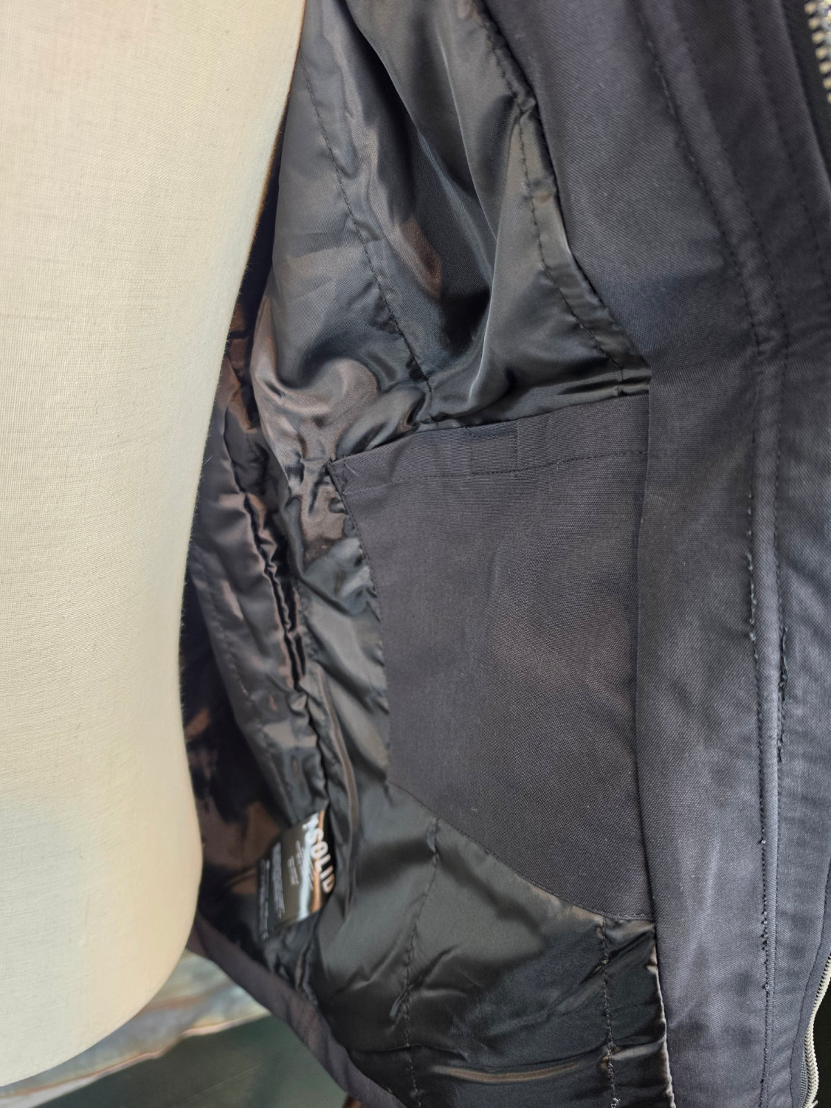 !SOLID SDVito Straight-Fit Jacket with Cord Collar