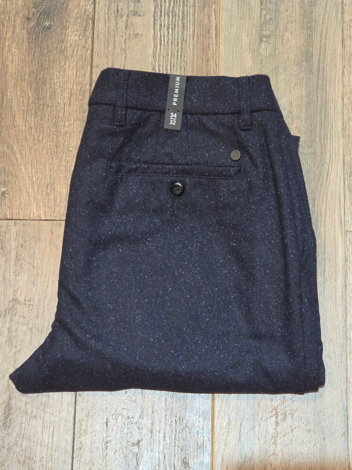 Alberto LOU - Regular Fit Donegal Wool-Silk Blend Trousers